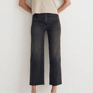 Madewell The perfect vintage wide leg crop jean